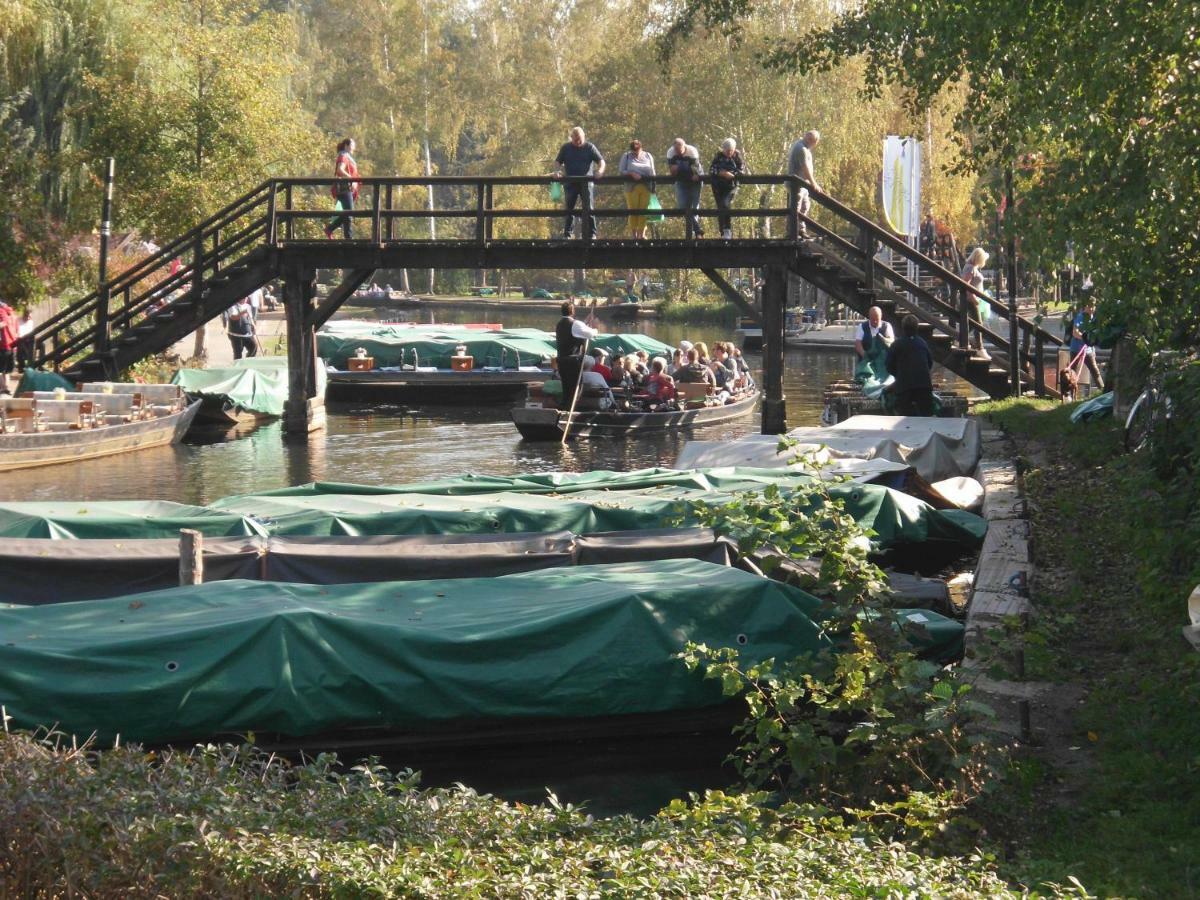 Ferienwohnung Am Hafen Lübbenau Esterno foto